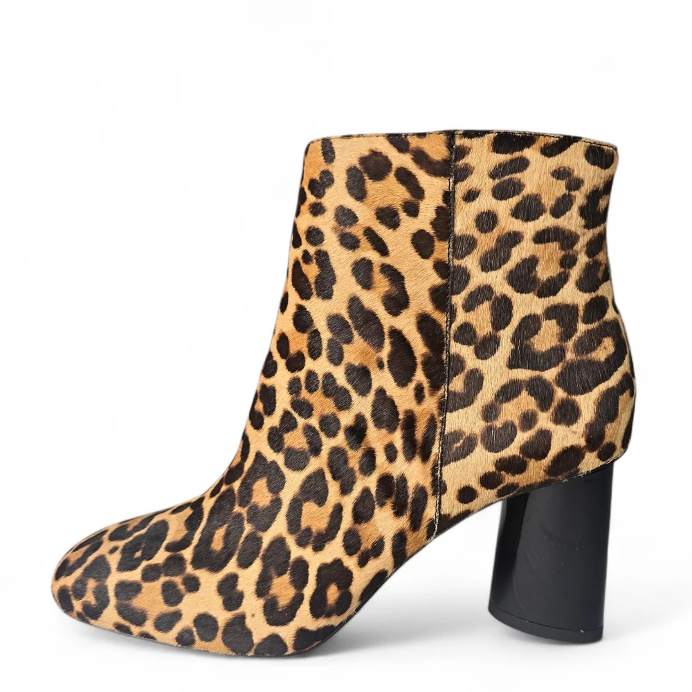 Kate Spade Natural Leopard‎ Haircalf Rudy Bootie Boots Size 6